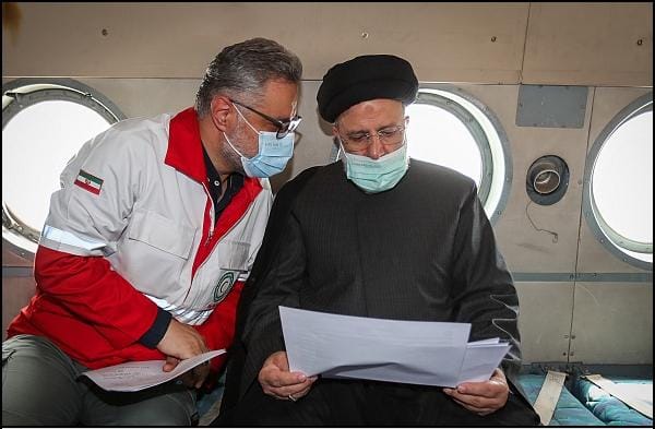 حضور رئیس جمهور در سازمان امداد و نجات و بازدید از مناطق سیلزده استان تهران